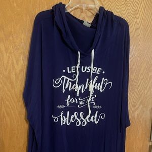 Let Us be Thankful long sleeve